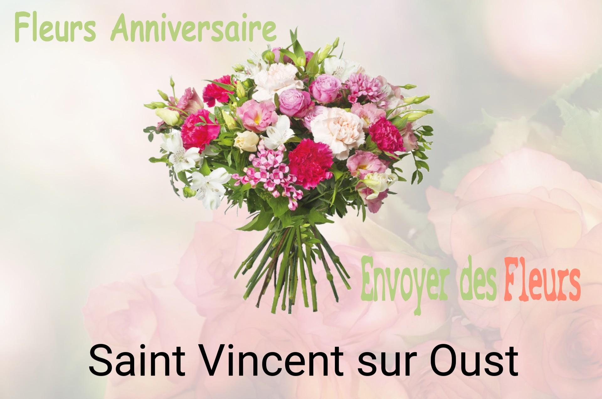 Bouquet de fleurs d’anniversaire livré à Saint-Vincent-sur-Oust