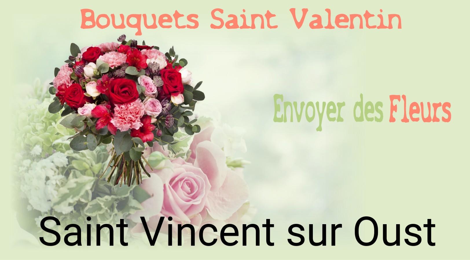Roses de Saint-Valentin livrées à Saint-Vincent-sur-Oust